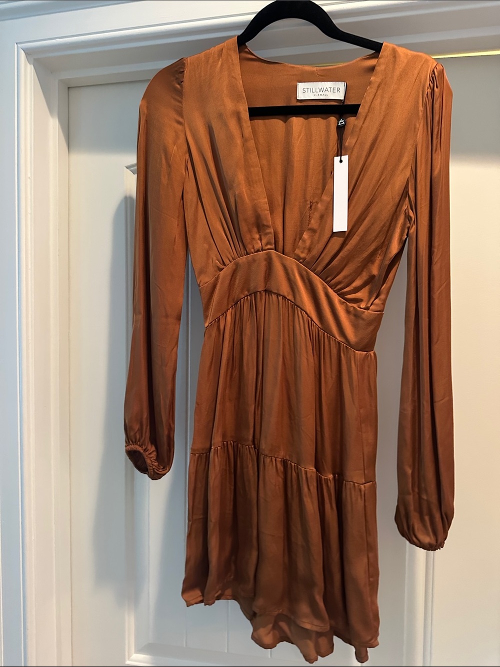 Stillwater Mini Satin Dress